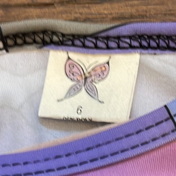 NWT Social Butterfly Girls 2 Long Sleeve Dresses Size 6 - Picture 5 of 7